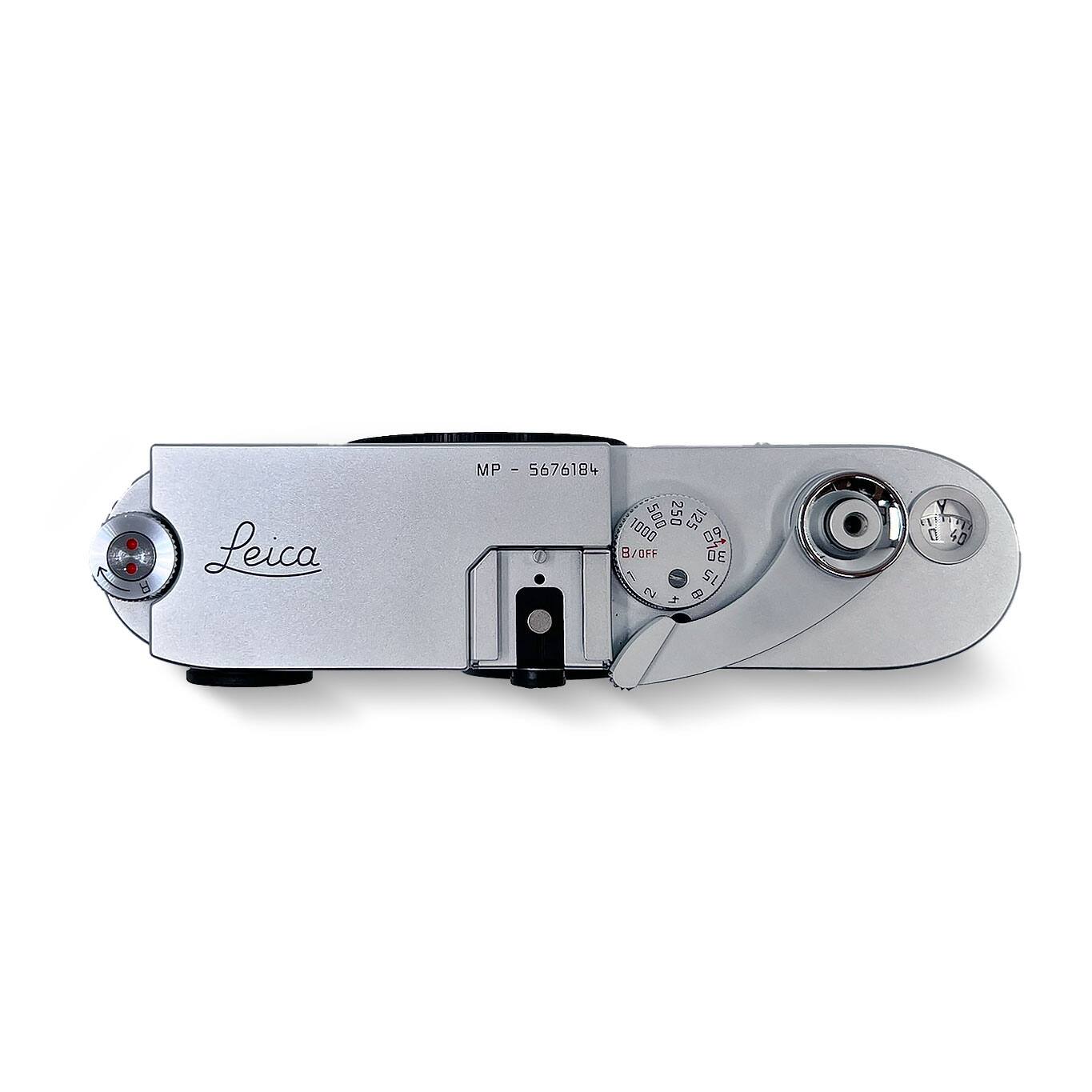 Leica MP 0.72 Silver – Compact 35mm Rangefinder Camera Body (International Model)