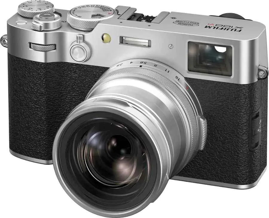 Fujifilm X - Series X100VI - 40.2MP Digital Camera - Silver - lucycamera