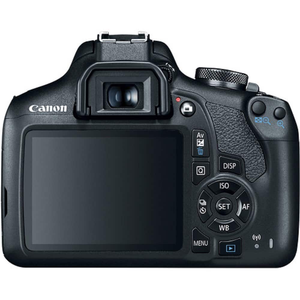 Canon EOS Rebel T7 DSLR with 18-55mm IS II Lens + 32GB + Gadget Bag Bundle