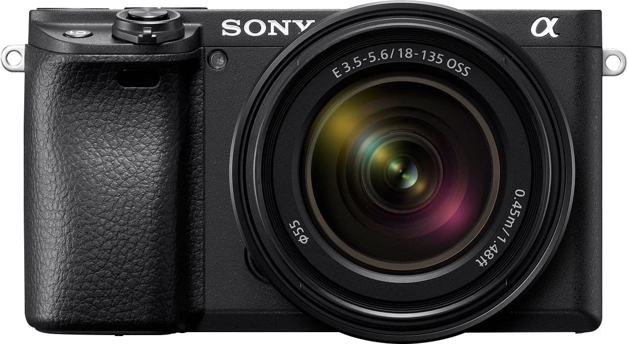 Sony Alpha 6400 APS-C Mirrorless Camera with E 18-135mm F3.5-5.6 OSS Lens – Black (Brand New)