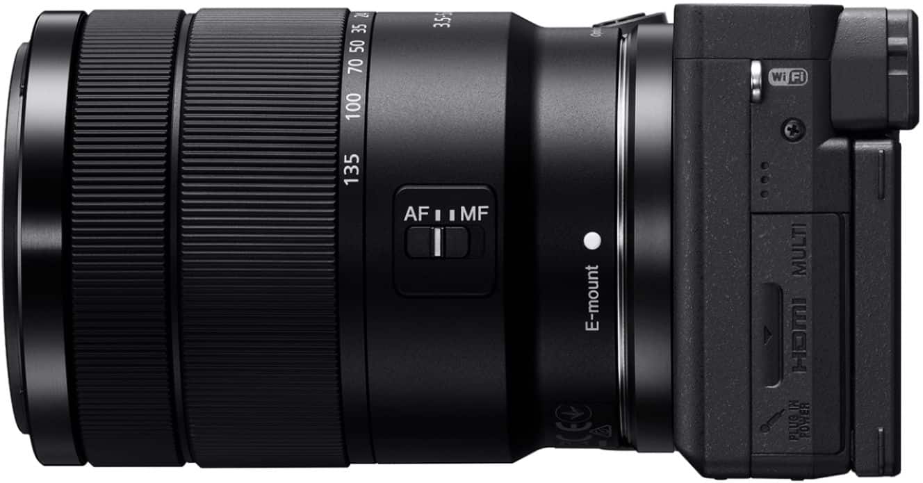 Sony Alpha 6400 APS-C Mirrorless Camera with E 18-135mm F3.5-5.6 OSS Lens – Black (Brand New)
