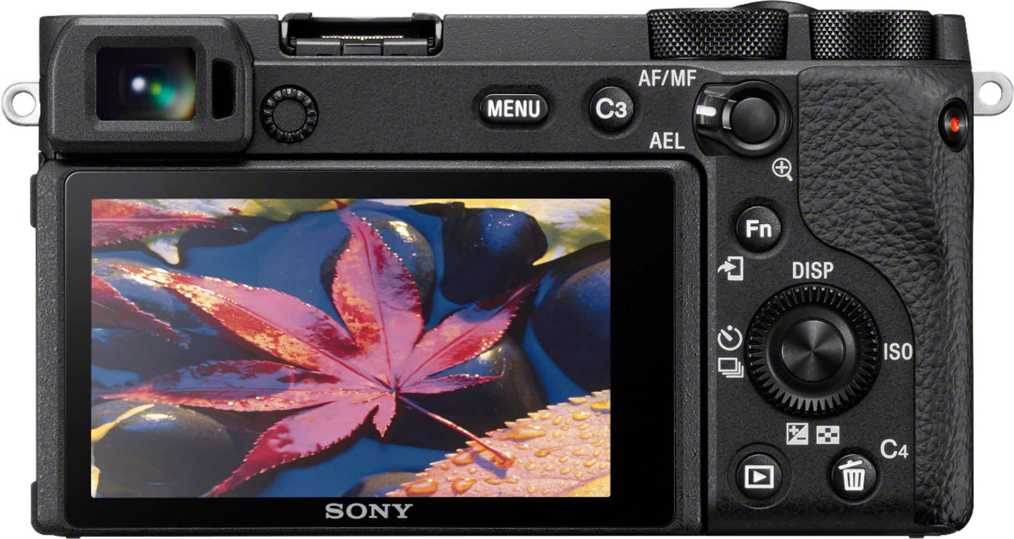 Sony Alpha 6600 APS-C Mirrorless 4K Video Camera (Body Only) – Black (Brand New)