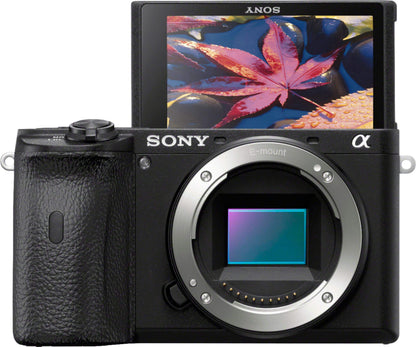 Sony Alpha 6600 APS-C Mirrorless 4K Video Camera (Body Only) – Black (Brand New)