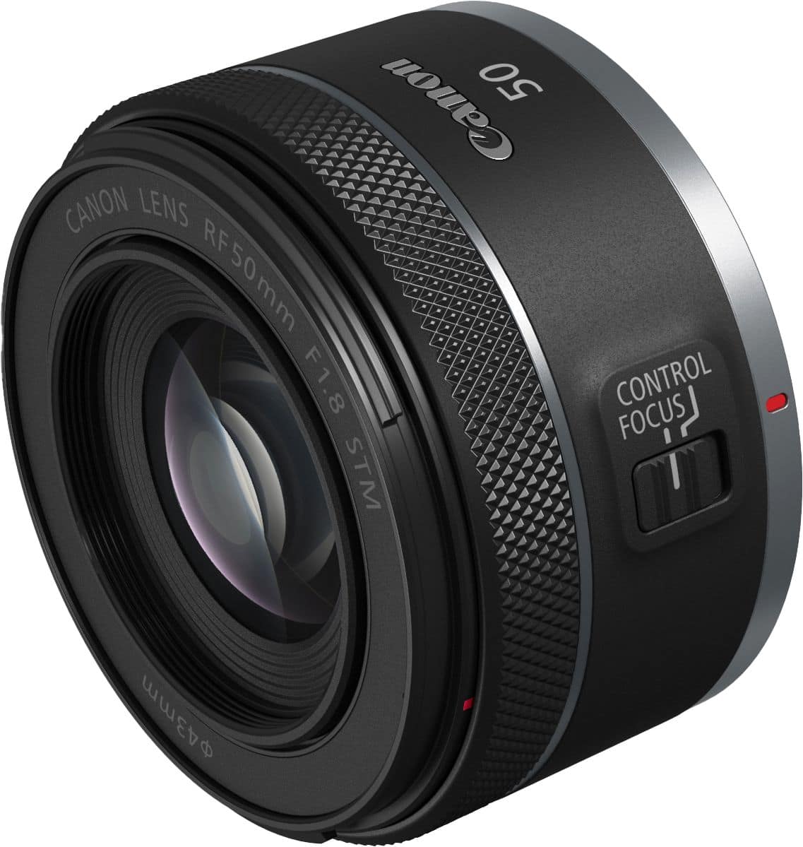 Canon RF 50mm F1.8 STM Standard Prime Lens for EOS R-Series – Black (Brand New)