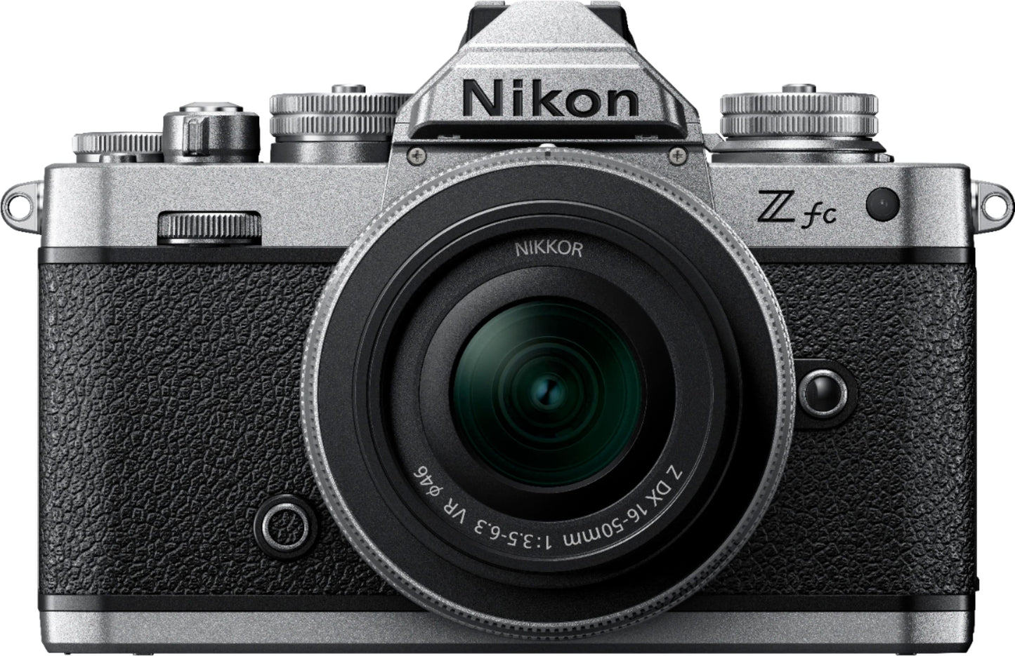 Nikon Z fc 20.9MP APS-C Mirrorless Camera with NIKKOR Z DX 16-50mm f/3.5-6.3 VR Lens – Black/Silver (Brand New)