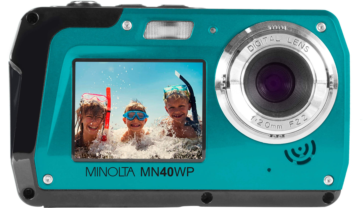 Minolta MN40WP 48MP Waterproof Compact Digital Camera – Brand New
