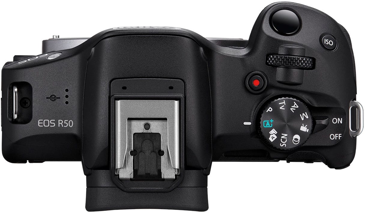 Canon EOS R50 4K Mirrorless Camera (Body Only) – Black (Brand New)