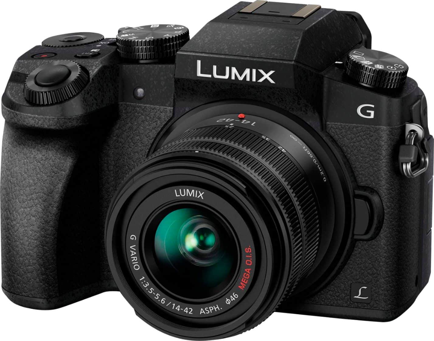 Panasonic LUMIX G7 Mirrorless 4K Camera with 14-42mm F3.5-5.6 II Lens (Brand New)