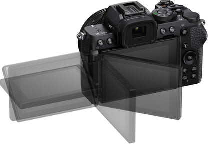 Nikon Z50 II Mirrorless Camera Two Lens Kit with 16-50mm & 50-250mm Lenses – Black (Brand New)