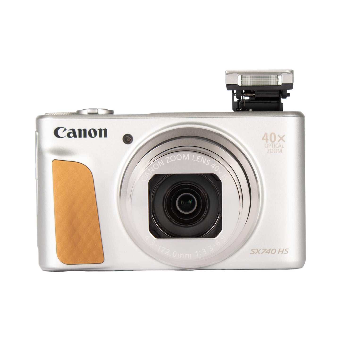 Canon PowerShot SX740 HS 20.3MP 40x Zoom Compact Digital Camera – Silver (Brand New)