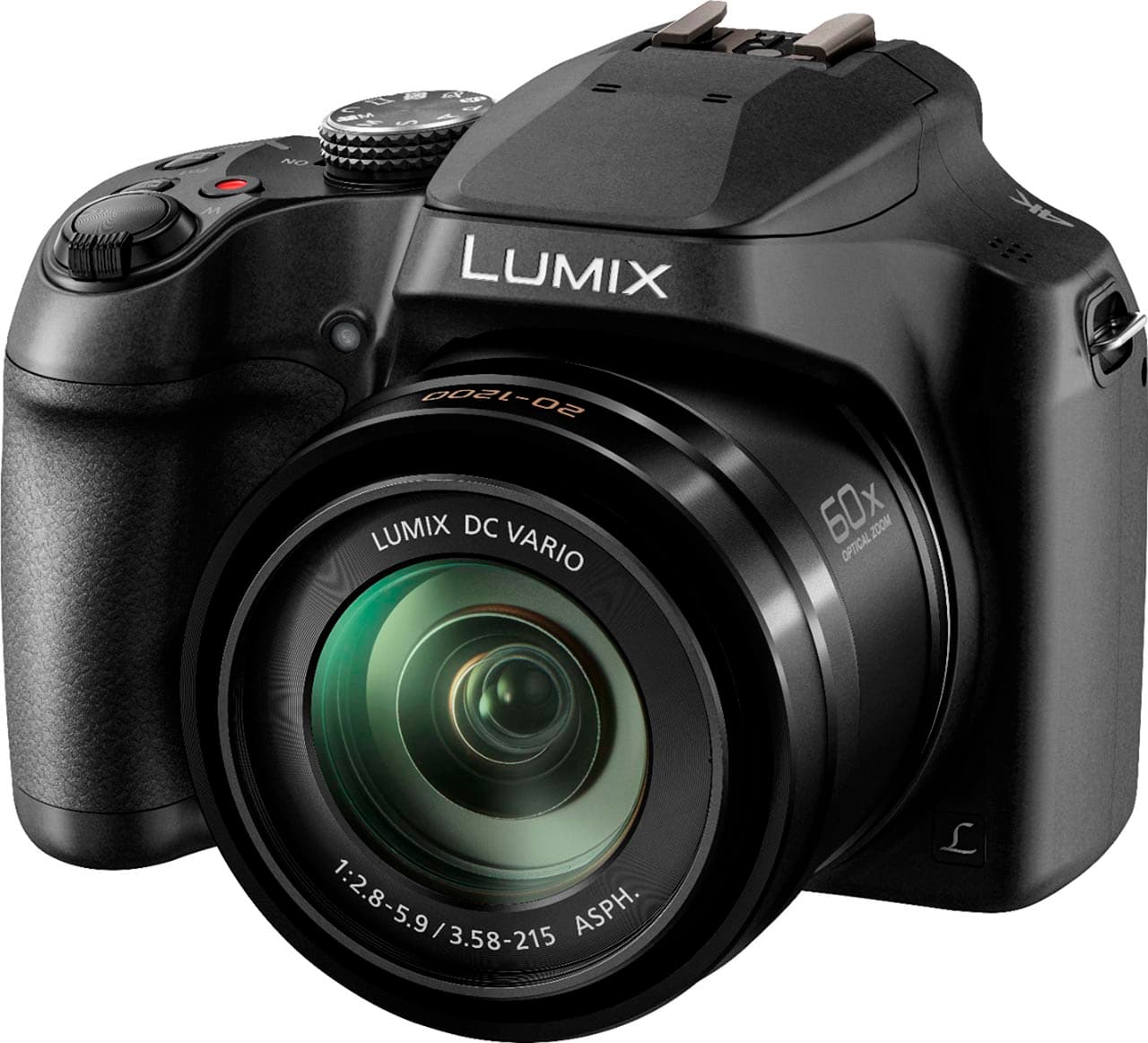 Panasonic LUMIX FZ80D 18.1MP 60x Zoom Point & Shoot Digital Camera – Black (Brand New)
