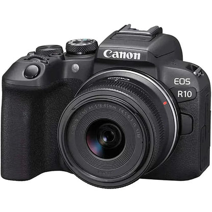 Canon EOS R10 24.2MP APS - C Mirrorless Camera Body Only - Black - lucycamera