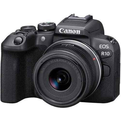 Canon EOS R10 24.2MP APS - C Mirrorless Camera Body Only - Black - lucycamera