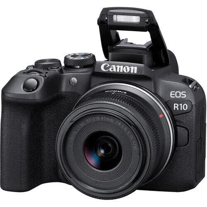 Canon EOS R10 24.2MP APS - C Mirrorless Camera Body Only - Black - lucycamera