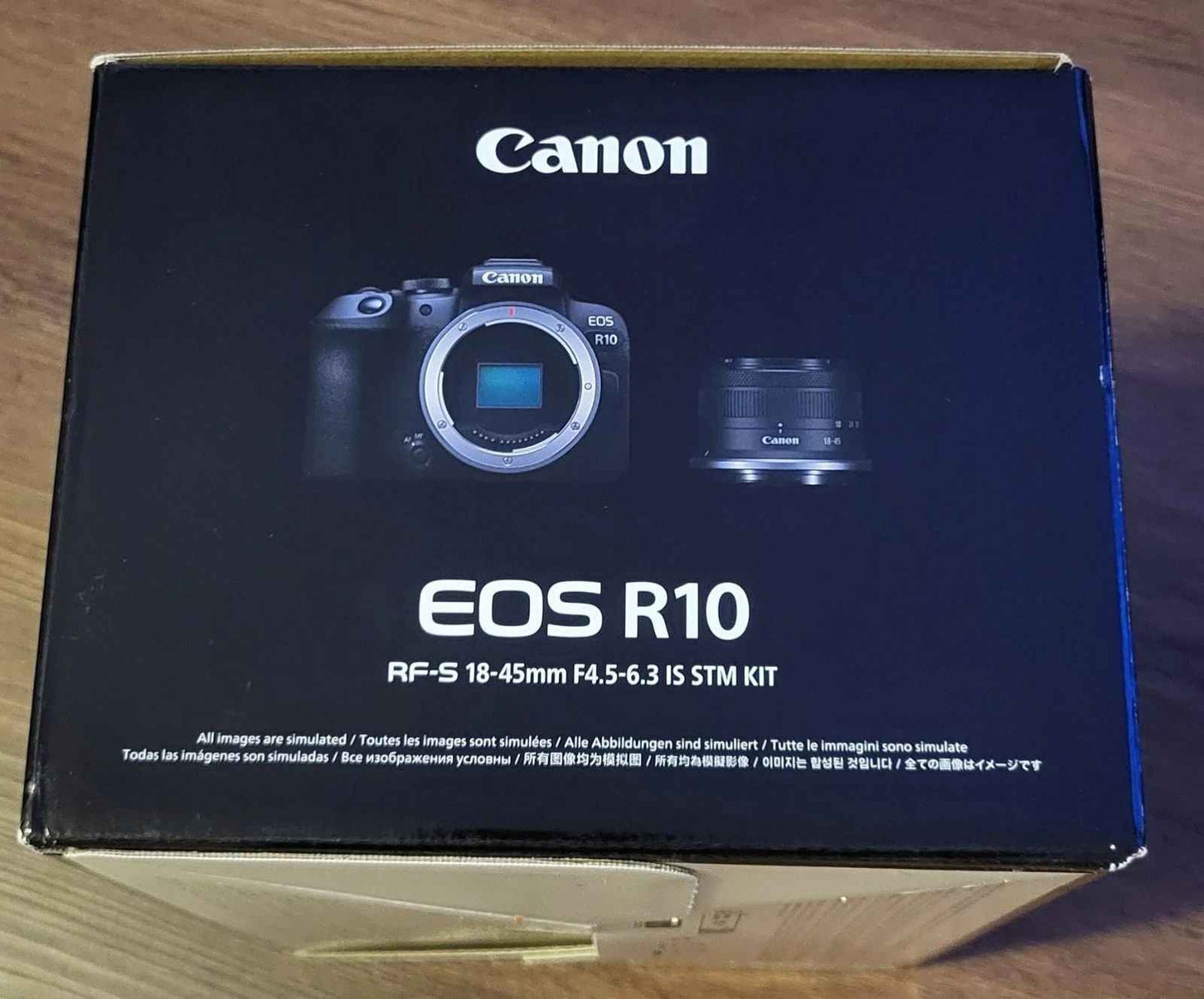 Canon EOS R10 24.2MP APS - C Mirrorless Camera with 18 - 45mm Lens - Black - lucycamera