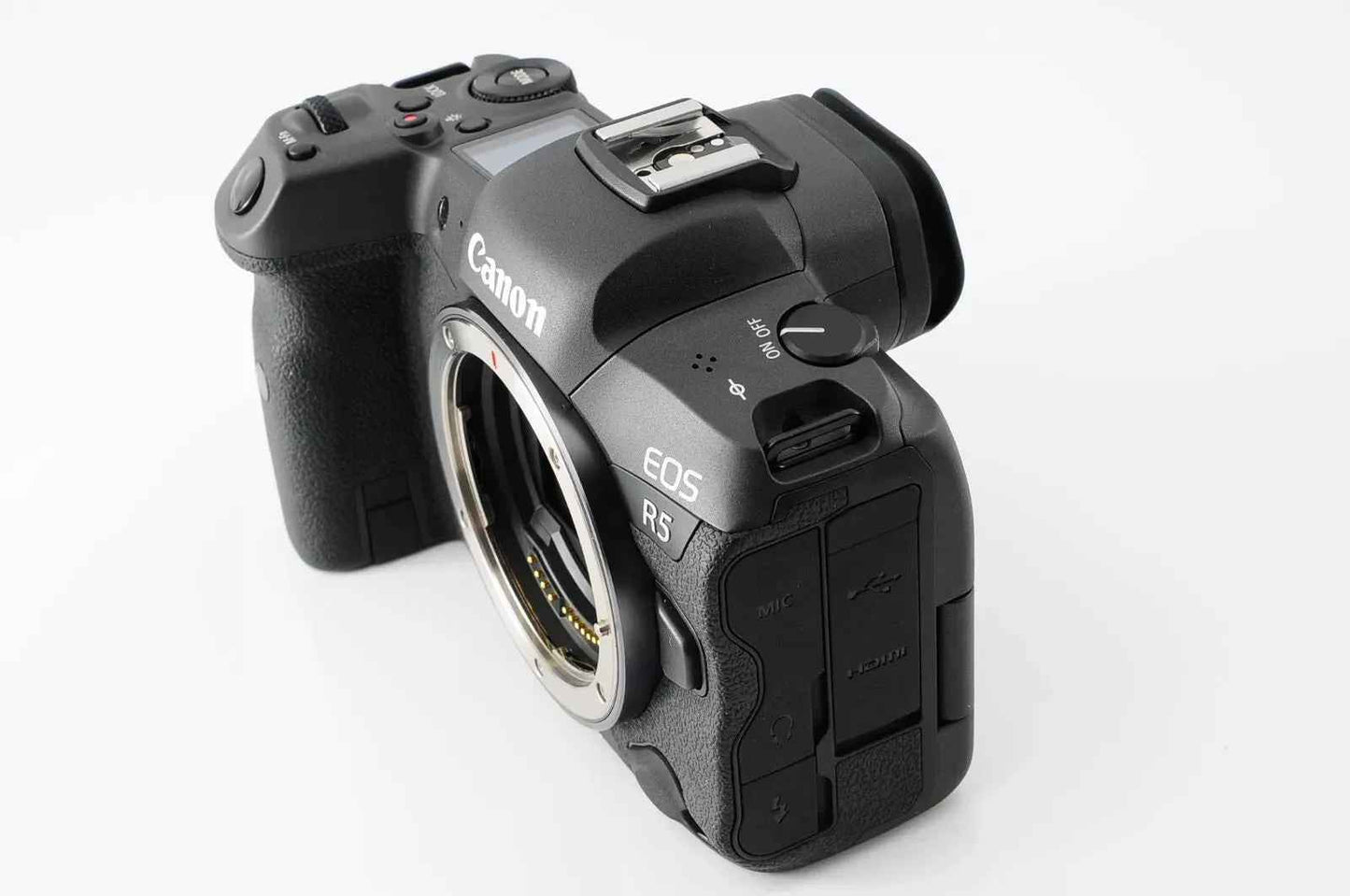Canon EOS R5 45MP Full - Frame Mirrorless Camera Body Only - Black - lucycamera
