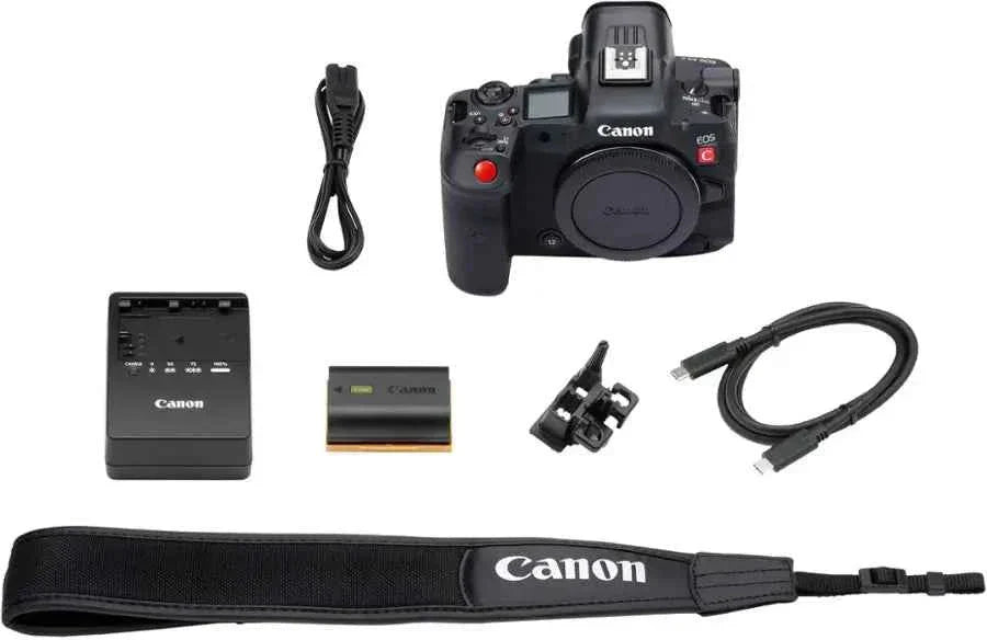 Canon EOS R5 C 45MP Full - Frame 8K Cinema Hybrid Camera Body - Black - lucycamera