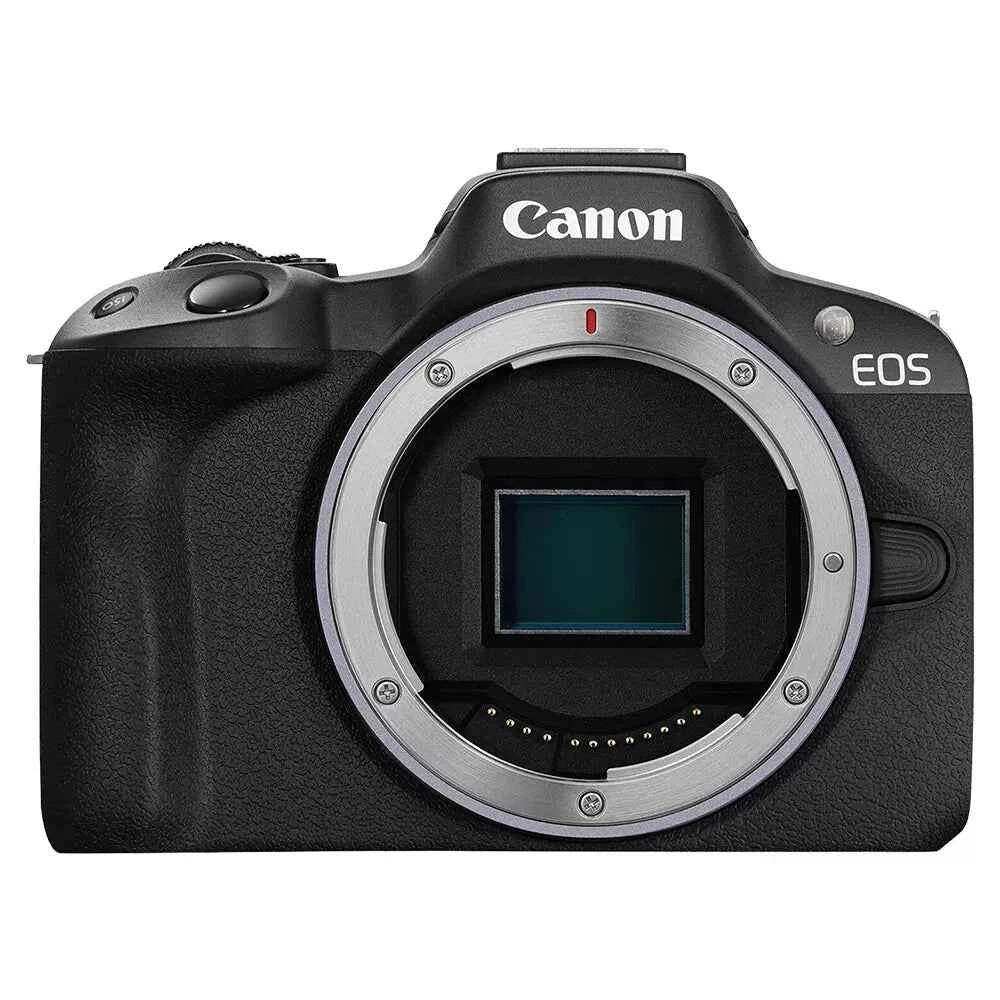 Canon EOS R50 24.2MP APS - C Mirrorless Camera Body Only - Black - lucycamera