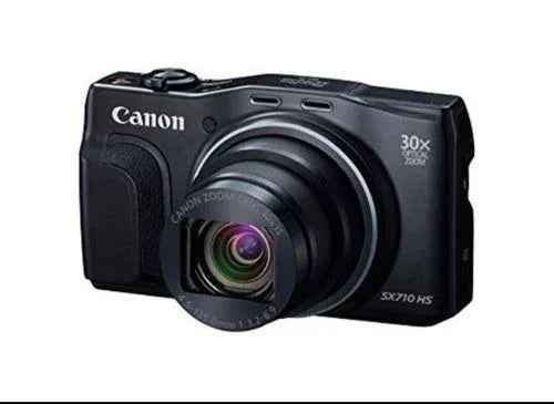 Canon PowerShot SX710 HS 20.3MP Digital Camera with 30x Optical Zoom - Black - Lucycamera
