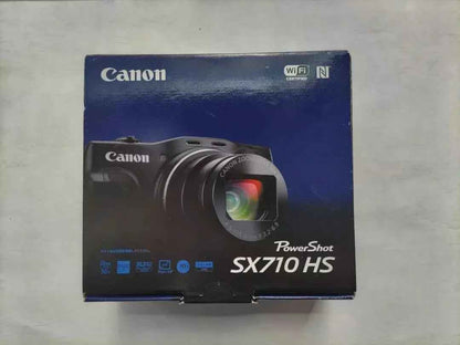 Canon PowerShot SX710 HS 20.3MP Digital Camera with 30x Optical Zoom - Black - Lucycamera