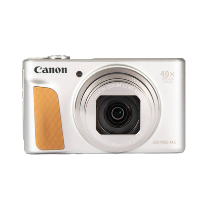 Canon PowerShot SX740 HS 20.3MP 40x Zoom Compact Digital Camera – Silver (Brand New)