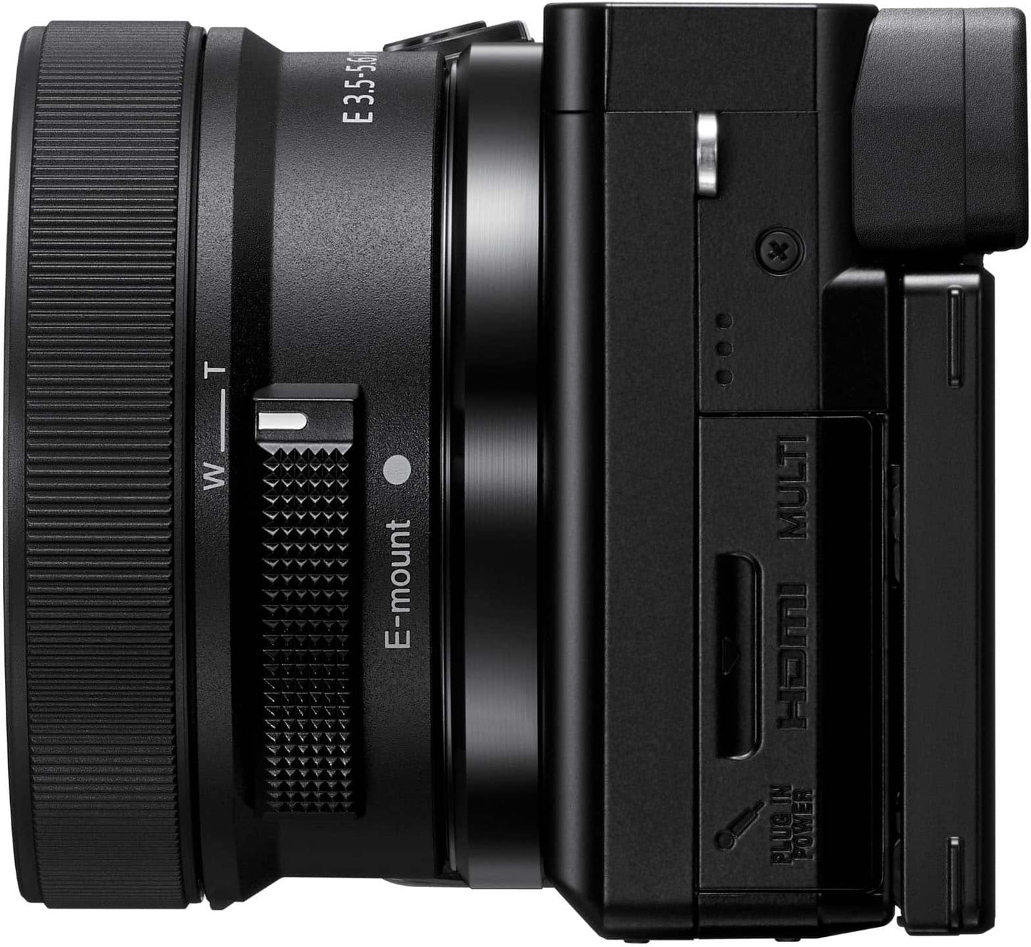 Sony Alpha 6100 APS-C Mirrorless Camera with E PZ 16-50mm Lens Kit – Black (Brand New)