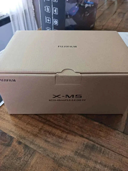 Fujifilm X - M5 26.1MP APS - C Mirrorless Camera with 15 - 45mm Lens - Silver - lucycamera