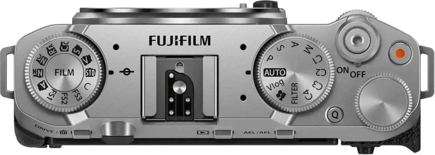 Fujifilm X-M5 26.1MP Mirrorless Camera Body Only - Silver - Lucycamera