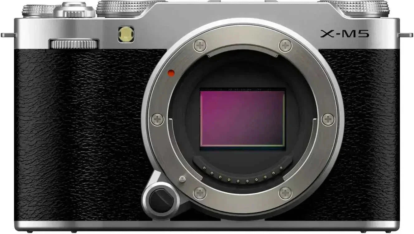 Fujifilm X-M5 26.1MP Mirrorless Camera Body Only - Silver - Lucycamera
