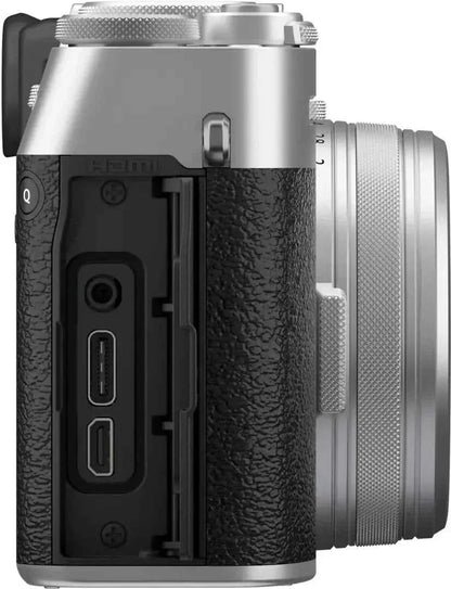 Fujifilm X - Series X100VI - 40.2MP Digital Camera - Silver - lucycamera