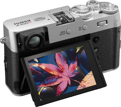 Fujifilm X - Series X100VI - 40.2MP Digital Camera - Silver - lucycamera