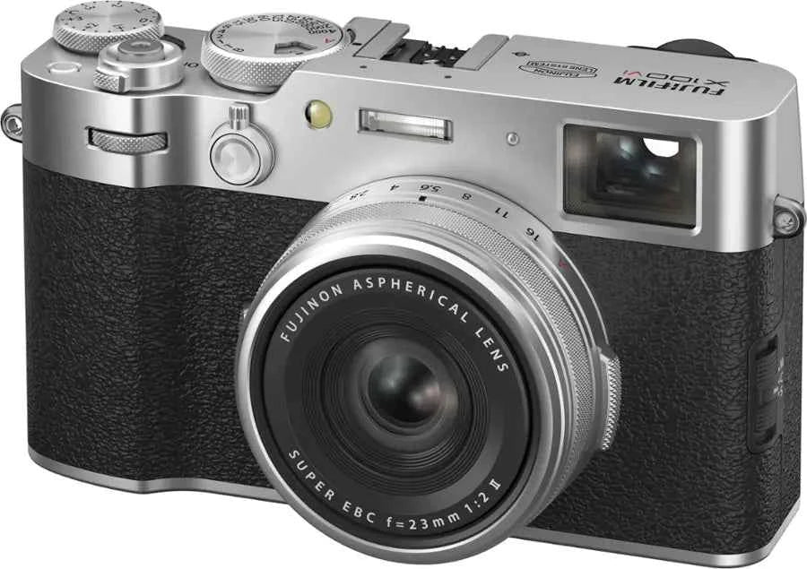 Fujifilm X - Series X100VI - 40.2MP Digital Camera - Silver - lucycamera