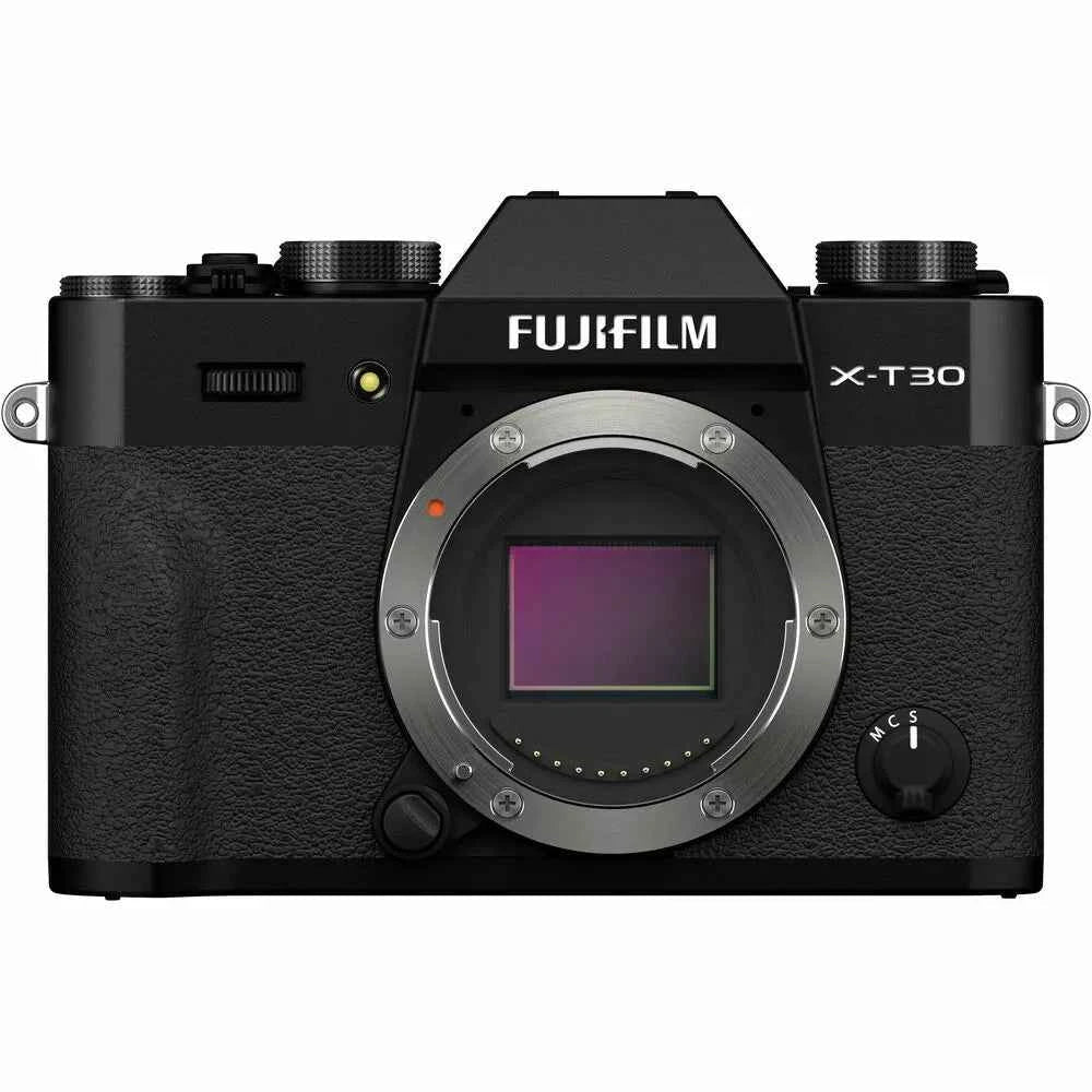 Fujifilm X - T30 II 26.1MP APS - C Mirrorless Camera Body Only - Black - lucycamera