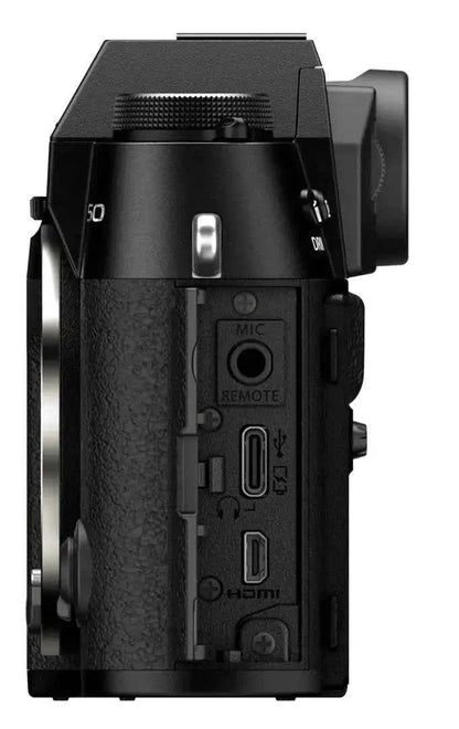 Fujifilm X - T50 40.2MP APS - C Mirrorless Camera Body Only - Black - lucycamera