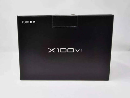 Fujifilm X100VI 40.2MP Compact Camera with 23mm f/2 Lens - Silver - lucycamera