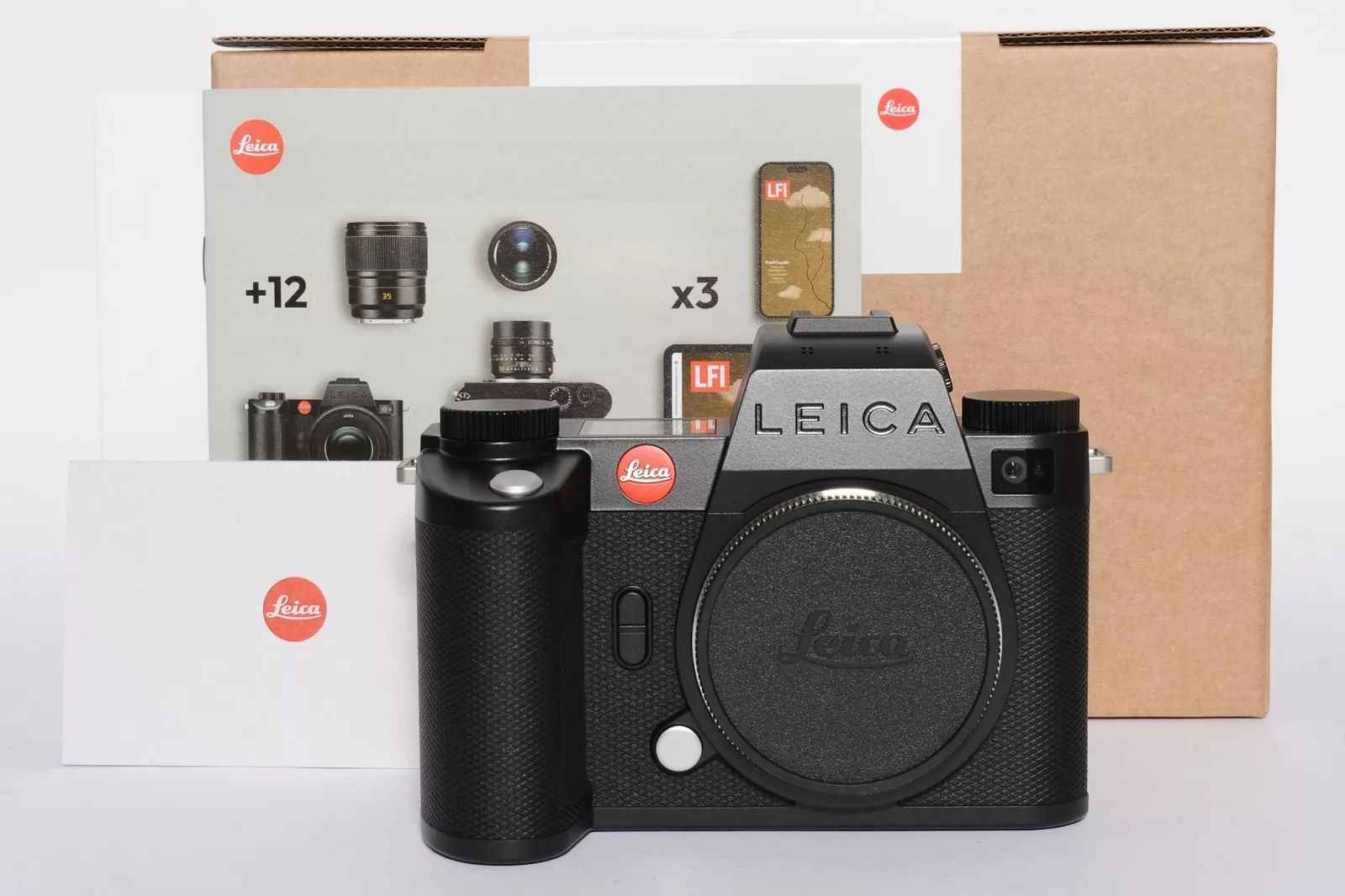 Leica SL3 - S 24MP Full - Frame Mirrorless Camera Body Only - Black - lucycamera