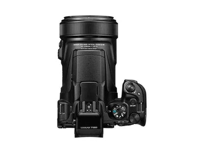 Nikon COOLPIX P1000 16MP Bridge Camera - Black (125x Zoom, 24 - 3000mm) - lucycamera