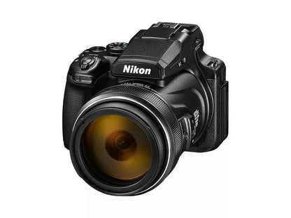 Nikon COOLPIX P1000 16MP Bridge Camera - Black (125x Zoom, 24 - 3000mm) - lucycamera