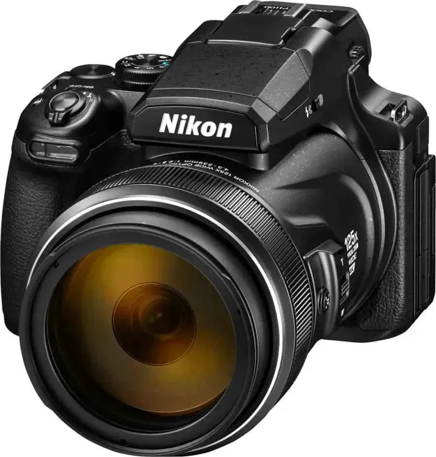 Nikon COOLPIX P1100 16MP Bridge Camera - Black (125x Zoom, 24 - 3000mm) - lucycamera