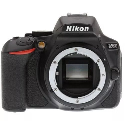 Nikon D5600 24.2MP DX - Format DSLR Camera Body Only - Black - lucycamera