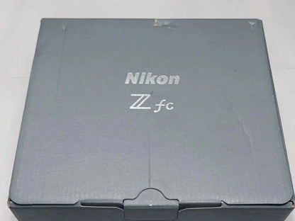 Nikon Z fc 20.9MP APS - C Retro Mirrorless Camera Body Only - Black - lucycamera