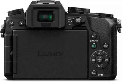 Panasonic LUMIX G7 16MP Micro Four Thirds Mirrorless Camera Body - Black - lucycamera