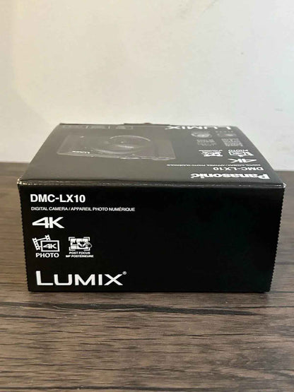 Panasonic LUMIX LX10 20.1MP Compact Camera with 24-72mm Leica Lens - Black - Lucycamera