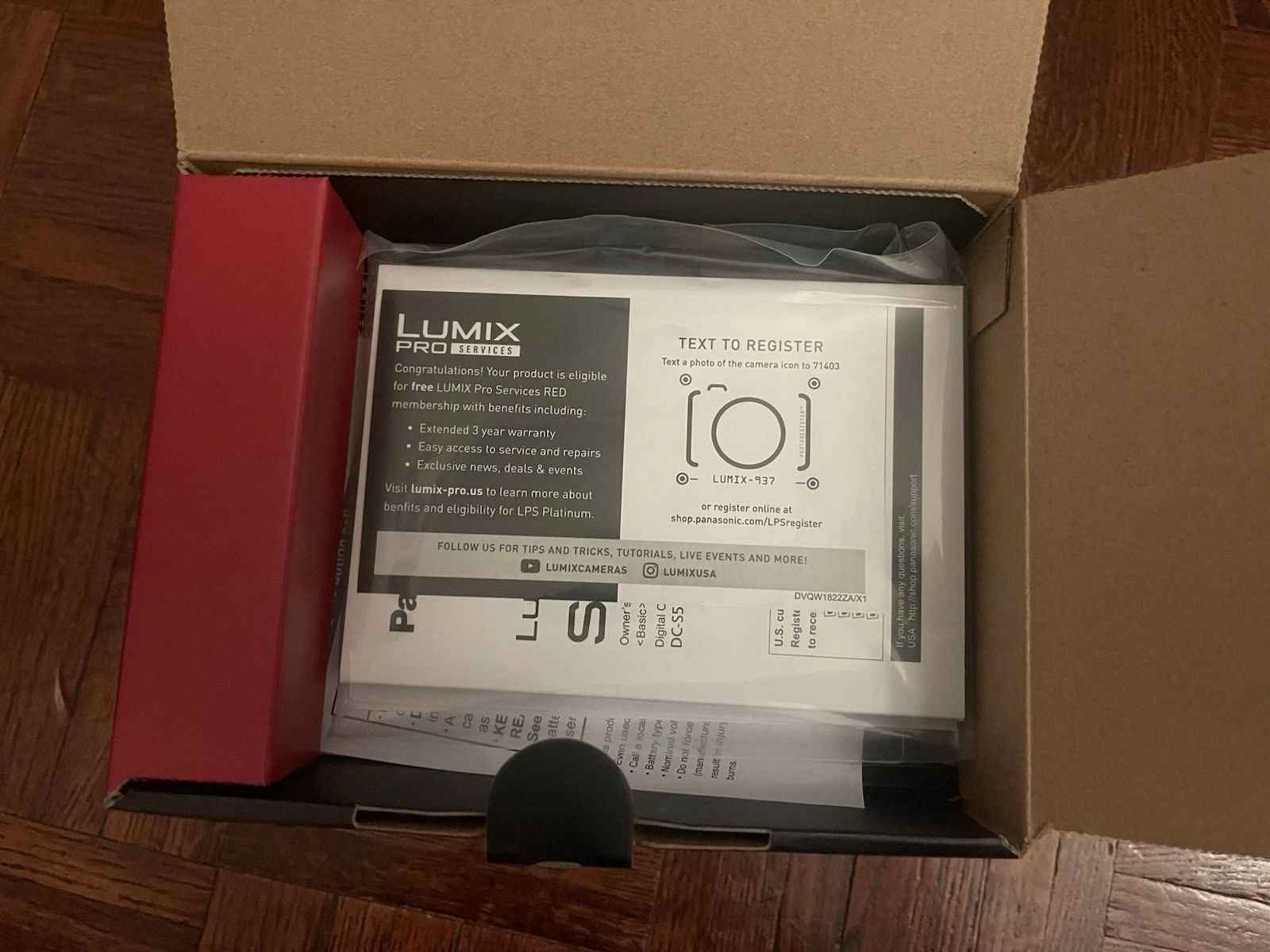 Panasonic LUMIX S5 24.2MP Full - Frame Mirrorless Camera Body Only - Black - lucycamera