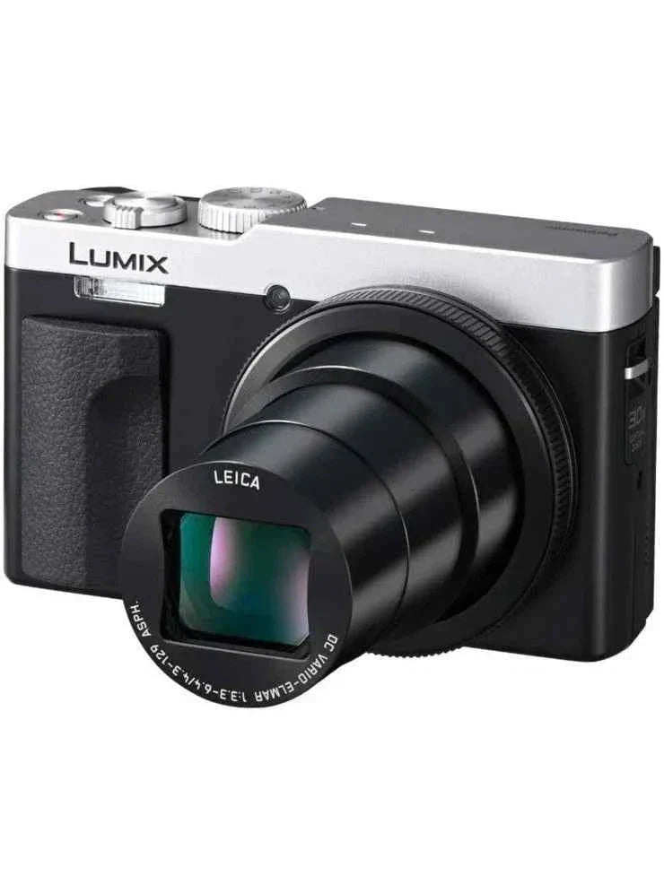 Panasonic Lumix ZS99 20.3MP 30x Zoom Compact Camera - Silver + 128GB - lucycamera