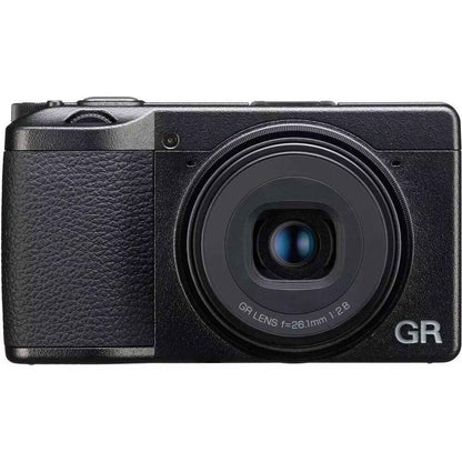 Ricoh GR IIIx HDF 24.2MP Compact Camera with 40mm Lens - Black - Lucycamera