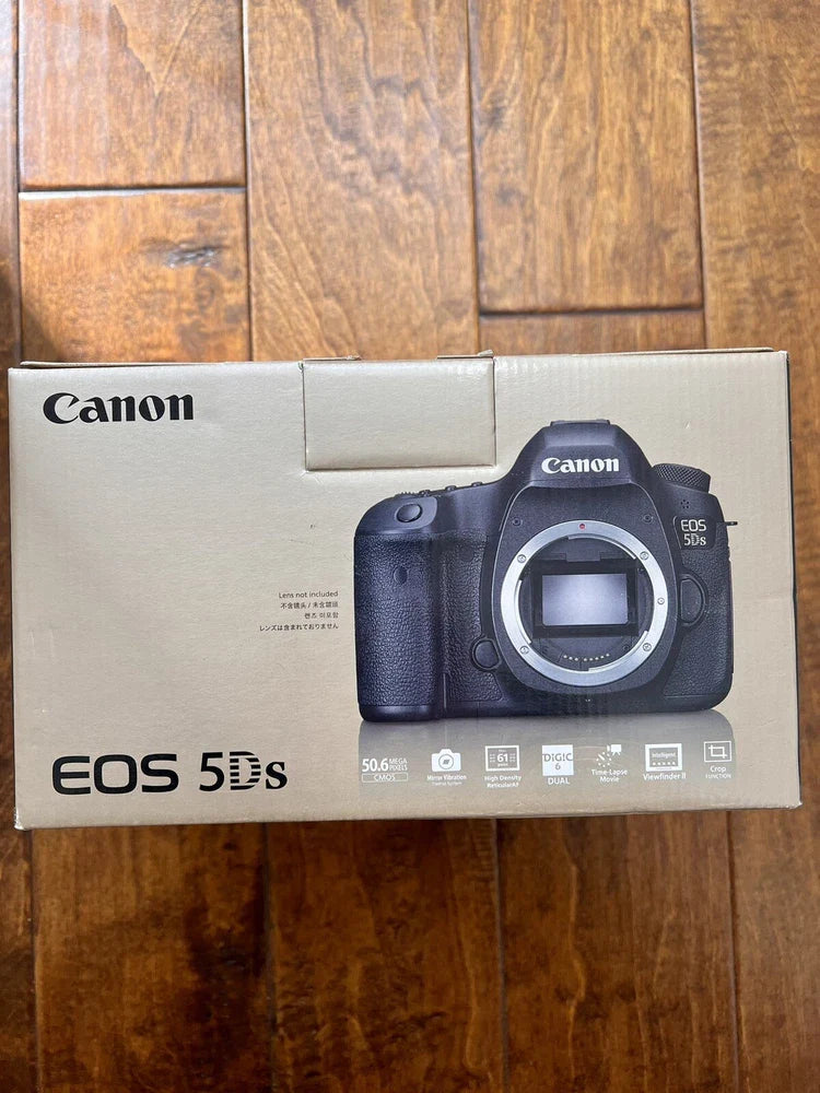 Canon EOS 5DS 50.6MP Full-Frame DSLR Camera (Body Only) – Brand New