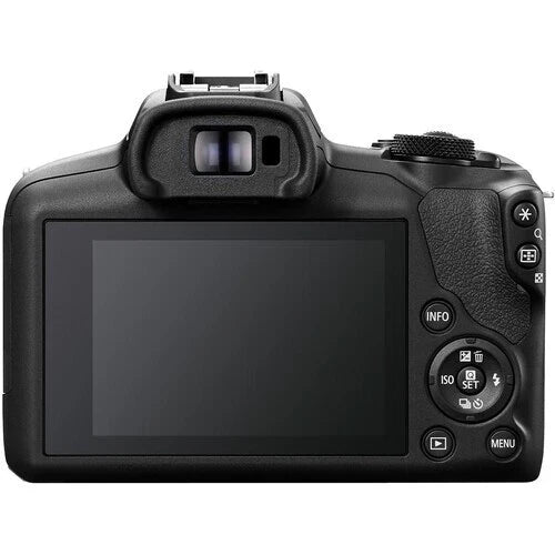 Canon EOS R100 24.1MP APS-C Mirrorless Camera (Body Only) – Black (Brand New)