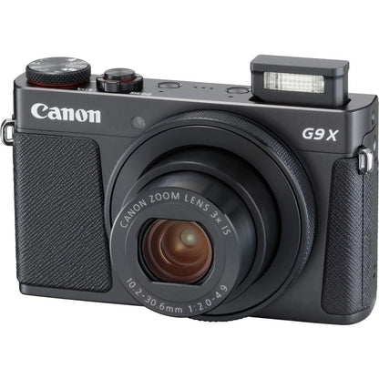 Canon PowerShot G9 X Mark II 20.1MP 1-Inch Sensor Premium Compact Camera – Black (Brand New)