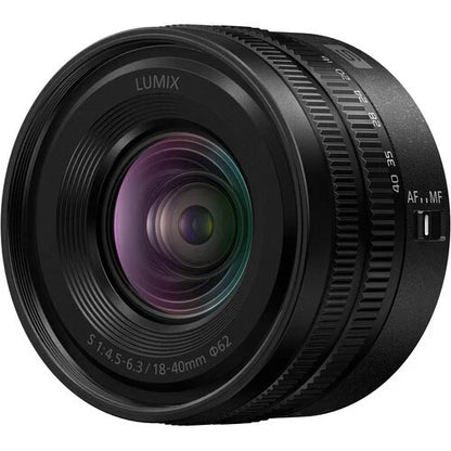 Panasonic Lumix S 18-40mm f/4.5-6.3 Compact Wide-Angle Zoom Lens – L-Mount (Brand New)